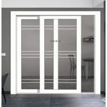 鋁合金門窗廠家直銷 PT門鋁合金雙層玻璃門 鋁合金廚房門 陽臺(tái)鋁合金推拉門可來圖定制